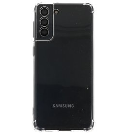 Stødsikker TPU-cover til Samsung Galaxy S21 Plus Transparent