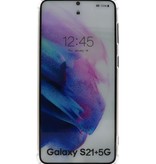 Funda de TPU a prueba de golpes para Samsung Galaxy S21 Plus transparente
