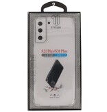 Custodia in TPU antiurto per Samsung Galaxy S21 Plus trasparente