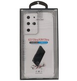 Shockproof TPU Case for Samsung Galaxy S21 Ultra Transparent