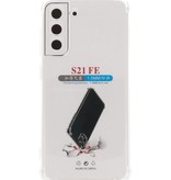 Shockproof TPU Case for Samsung Galaxy S21 FE Transparent