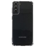 Funda de TPU a prueba de golpes para Samsung Galaxy S22 Plus transparente