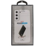 Funda de TPU a prueba de golpes para Samsung Galaxy S22 transparente
