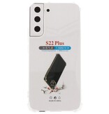 Funda de TPU a prueba de golpes para Samsung Galaxy S22 Plus transparente