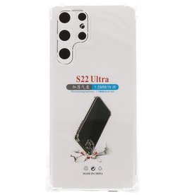 Custodia in TPU antiurto per Samsung Galaxy S22 ultra trasparente
