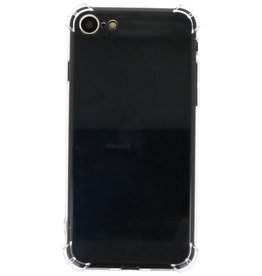 Funda de TPU a prueba de golpes para iPhone 8 - 7 - SE 2020 Transparente