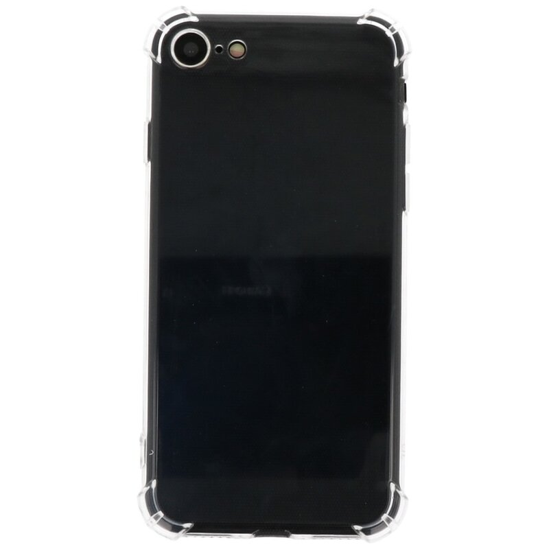 Funda de TPU a prueba de golpes para iPhone 8 - 7 - SE 2020 Transparente