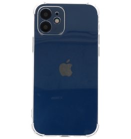 Coque en TPU Antichoc pour iPhone 12 Transparente