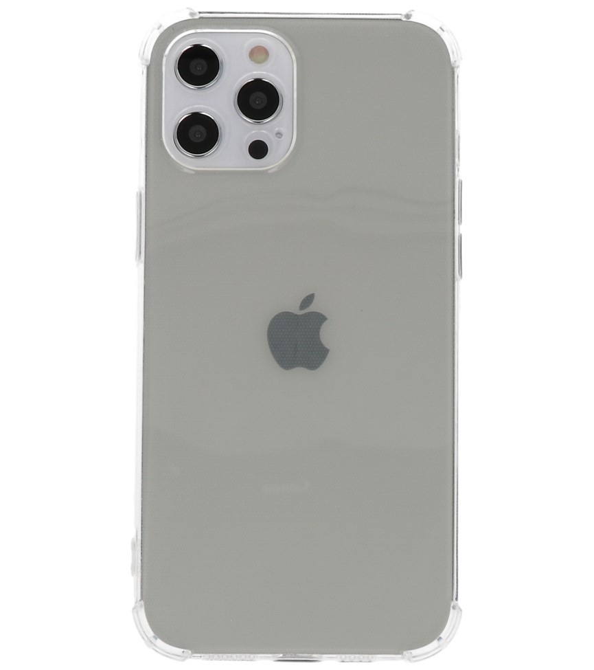 Schokbestendig TPU hoesje voor iPhone 12 Pro Max Transparant