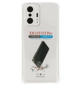 Stødsikker TPU-cover til Xiaomi Mi11T -Mi11T Pro Transparent