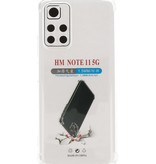 Coque en TPU Antichoc pour Redmi Note 11 5G Transparente