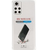 Shockproof TPU Case for Redmi Note 11 5G Transparent