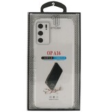 Funda de TPU a prueba de golpes para Oppo A16 transparente