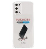 Funda de TPU a prueba de golpes para Oppo A74 5G Transparente