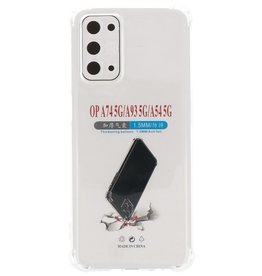 Coque en TPU Antichoc pour Oppo A74 5G Transparente