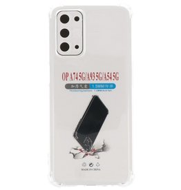 Shockproof TPU Case for Oppo A74 5G Transparent