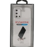 Stoßfeste TPU-Hülle für Oppo A95 4G - A74 4G Transparent
