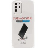 Funda de TPU a prueba de golpes para Oppo A94 5G Transparente