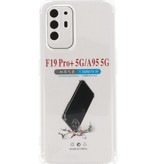 Schokbestendig TPU hoesje voor Oppo A94 5G - A95 5G Transparant