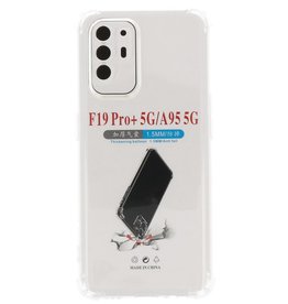 Funda de TPU a prueba de golpes para Oppo A94 5G Transparente