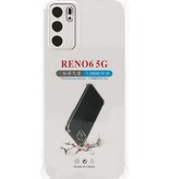 Shockproof TPU Case for Oppo Reno 6 5G Transparent