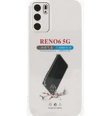 Stoßfeste TPU-Hülle für Oppo Reno 6 5G Transparent