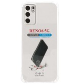 Stødsikker TPU-cover til Oppo Reno 6 5G Transparent