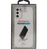 Stoßfeste TPU-Hülle für Oppo Reno 6 5G Transparent