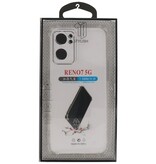 Custodia in TPU antiurto per Oppo Reno 7 5G trasparente