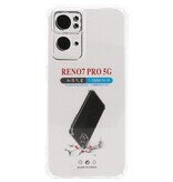 Schokbestendig TPU hoesje voor Oppo Reno 7 Pro 5G Transparant