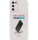 Stødsikker TPU taske Oppo A55 5G - A53s 5G Transparent