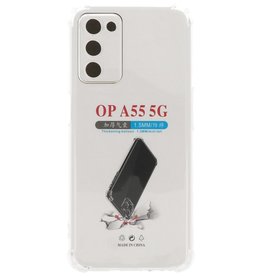 Coque TPU Antichoc Oppo A55 5G - A53s 5G Transparente