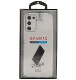 Stødsikker TPU taske Oppo A55 5G - A53s 5G Transparent