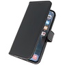 Genuine Leather Case Wallet Case for iPhone 12 Mini Black