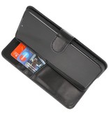 Echtes Leder Case Wallet Case Samsung Galaxy S20 Schwarz