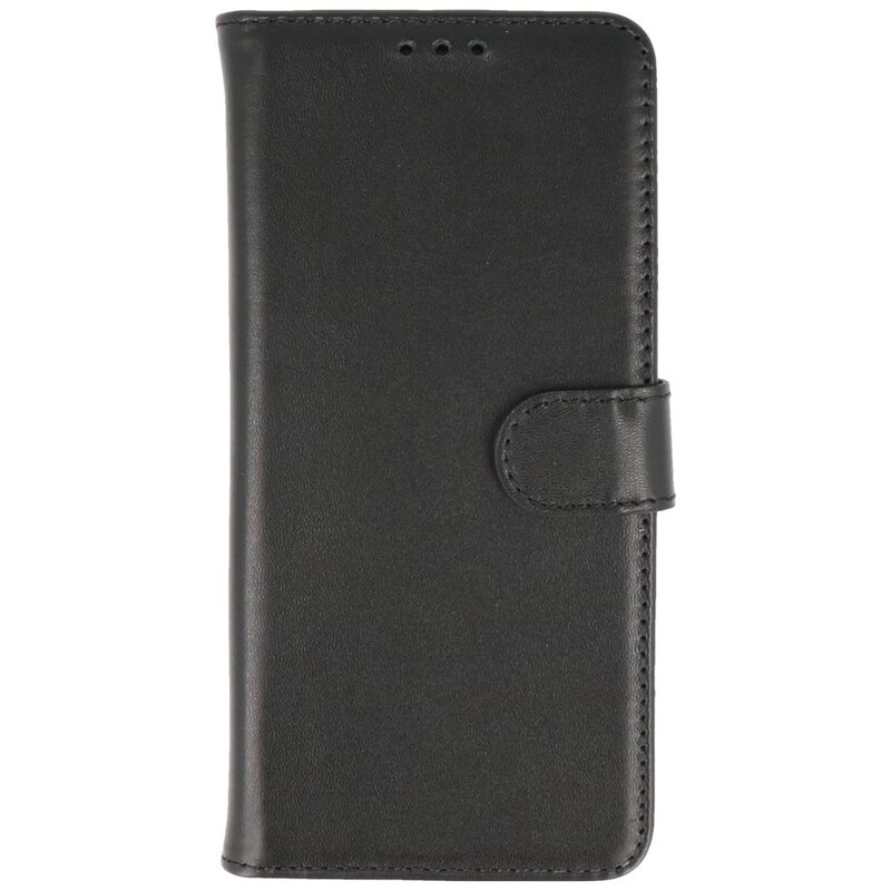 Echtes Leder Case Wallet Case Samsung Galaxy S20 Schwarz