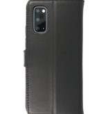 Etui Cuir Véritable Etui Portefeuille Samsung Galaxy S20 Noir