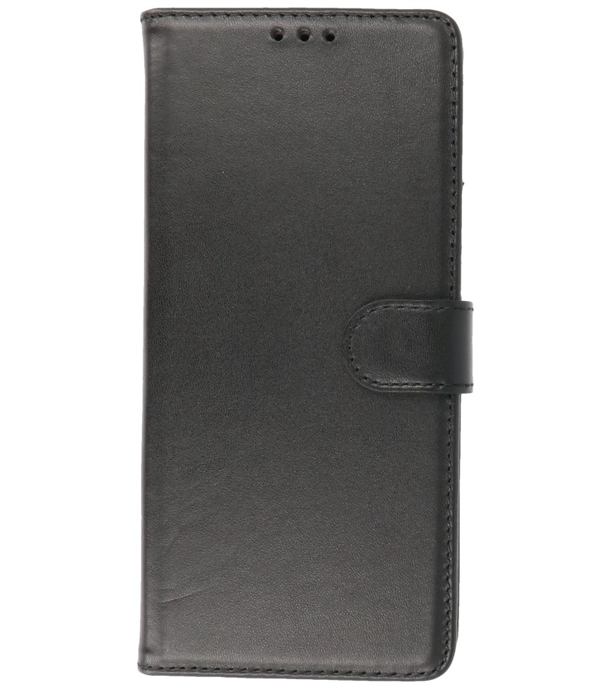 Genuine Leather Case Wallet Case Samsung Galaxy S20 Plus Black