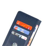 Bookstyle Wallet Cases Custodia per Oppo Reno 7 SE 5G Navy