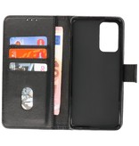 Bookstyle Wallet Cases Hoesje voor Samsung Galaxy M52 5G Zwart