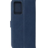 Bookstyle Wallet Cases Hoesje voor Samsung Galaxy M52 5G Navy