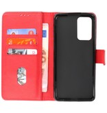 Bookstyle Wallet Cases Case for Samsung Galaxy M52 5G Red