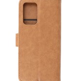 Bookstyle Wallet Cases Hülle für Samsung Galaxy M52 5G Braun
