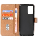 Bookstyle Wallet Cases Cover til Samsung Galaxy M52 5G Brun