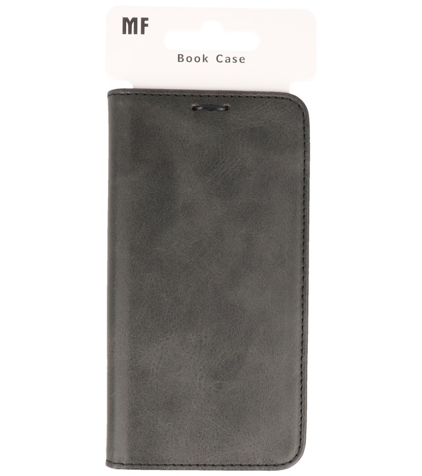 Magnetic Folio Book Case for iPhone 12 - 12 Pro Black