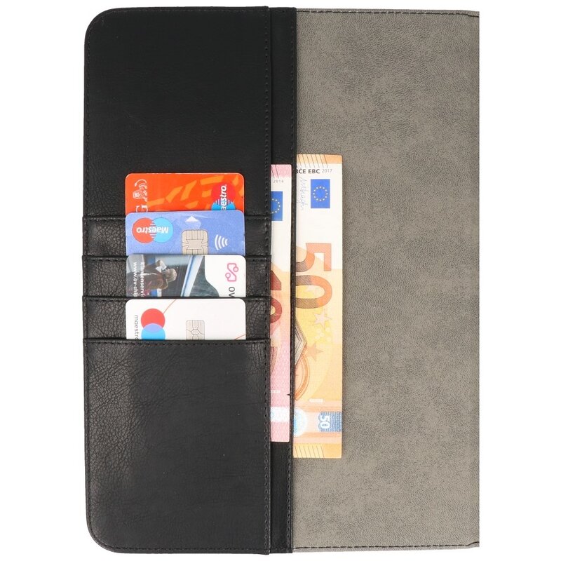 Custodia a libro per Samsung Tab S8 Plus - Tab S7 Plus nera