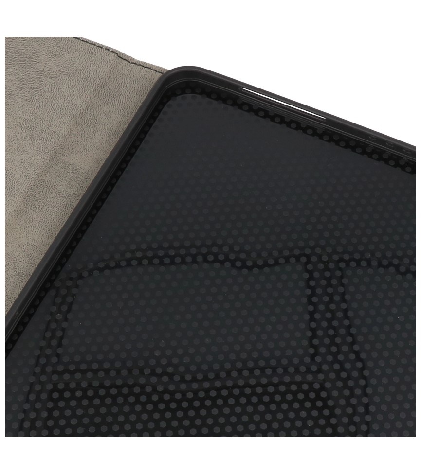 Tablet Book Case voor Samsung Tab S8 Plus - Tab S7 Plus Zwart