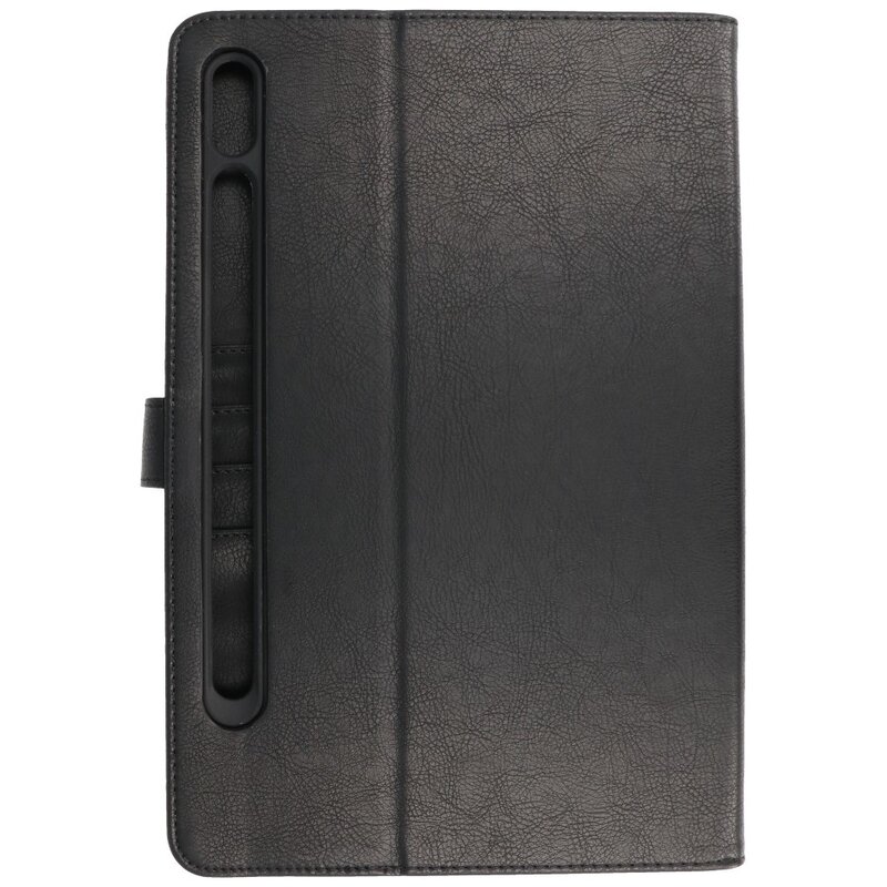 Custodia a libro per Samsung Tab S8 Plus - Tab S7 Plus nera
