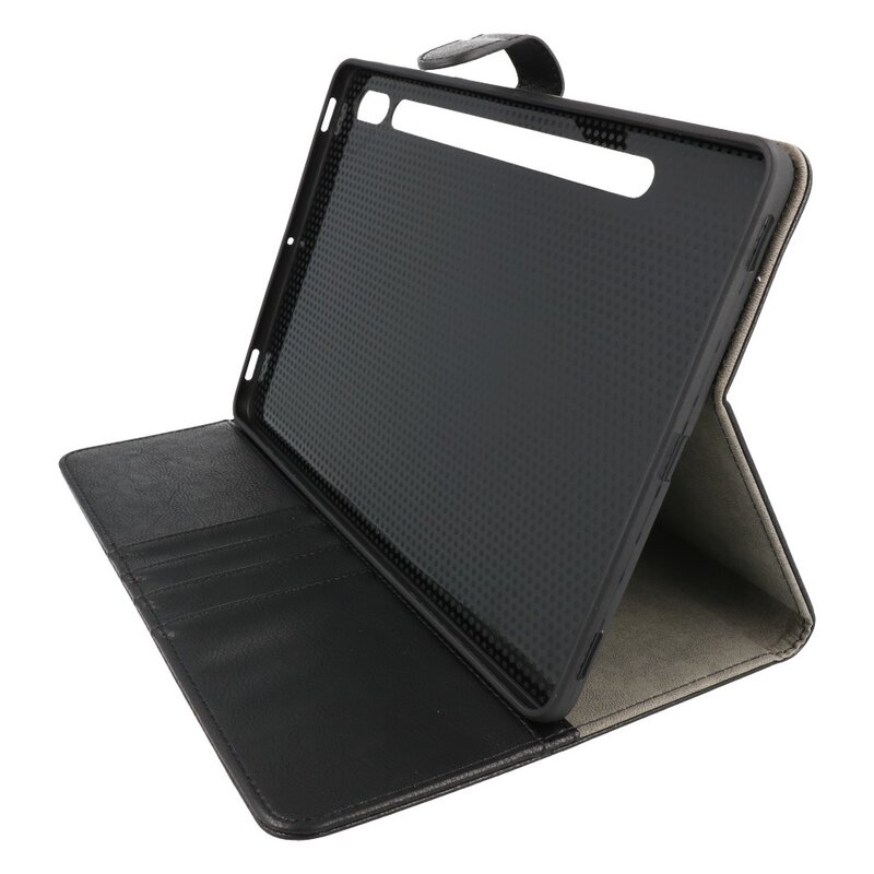 Custodia a libro per Samsung Tab S8 Plus - Tab S7 Plus nera