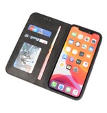 Magnetic Folio Book Case für iPhone 11 Pro Schwarz